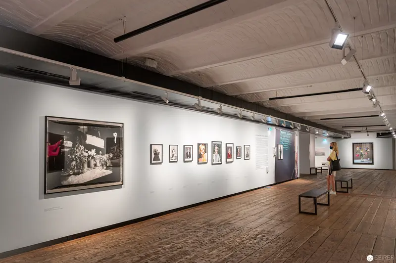 Elfie Semotan Exhibition View at Kunsthaus Wien: Photographic Retrospective