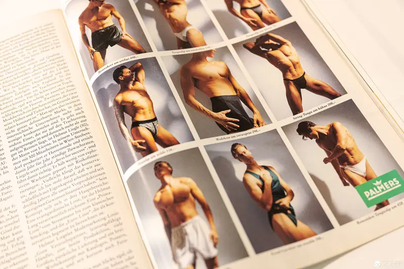 Elfie Semotan's Photographic Grid: Male Body Studies in Varied Poses