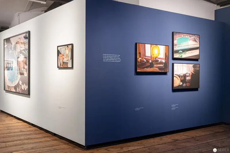 Elfie Semotan Exhibition View at Kunsthaus Wien, Photographic Installations