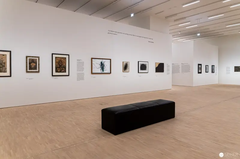 Landesgalerie Niederösterreich Exhibition View with Contemporary Photographic Artworks
