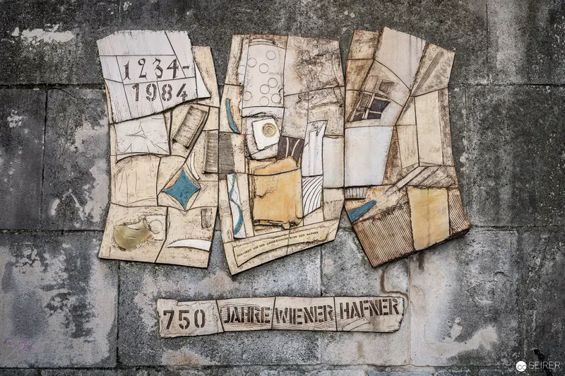 Commemorative Artwork Marking 750 Years of Wiener Harbor's Historical Legacy