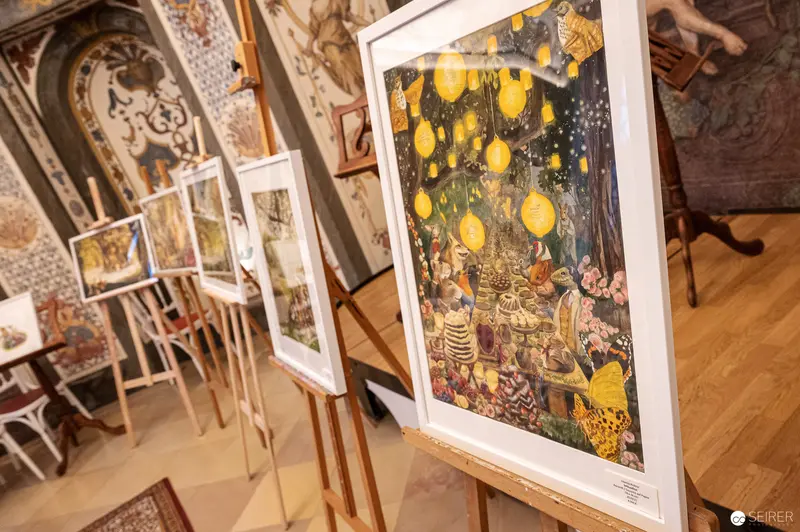 Jolanda Richter & Stephan Wolf's Illustrated Narrative at Deutschordenshaus Exhibition