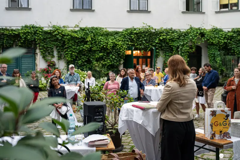 Jolanda Richter and Stephan Wolf's Reading at Deutschordenshaus, Vienna