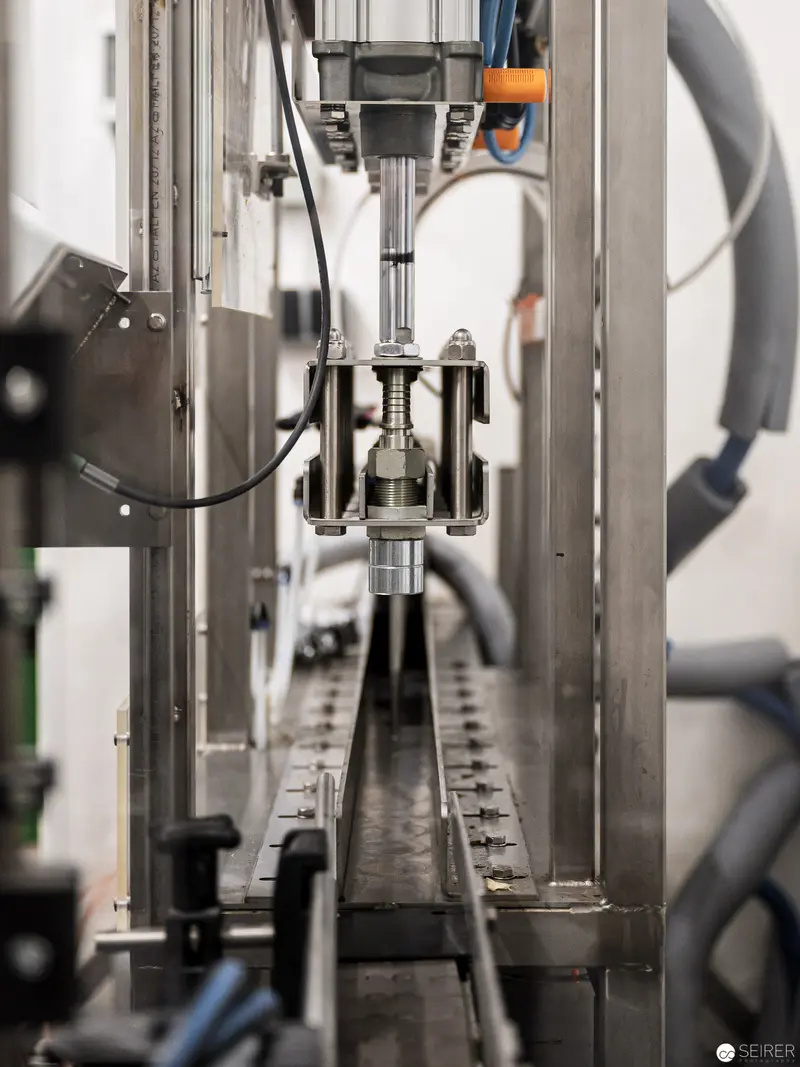 Industrial Precision: Schalken Brewery Bottling Machinery in Ottakring, Vienna