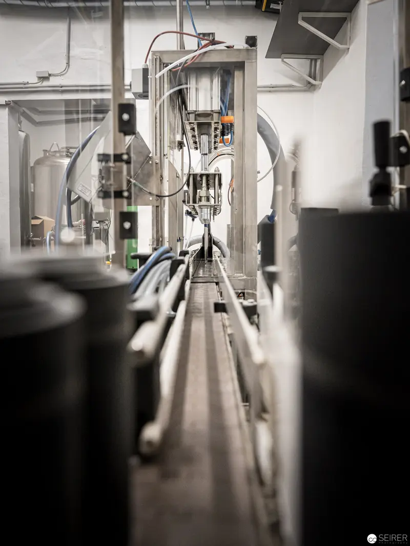 Precision Machinery at Schalken Brewery in Ottakring, Vienna Industrial Interior