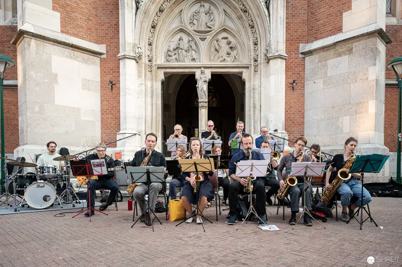 Aureum Saxophonquartett Performs at "Musik Befreit" Abschlusskonzert in Wieden