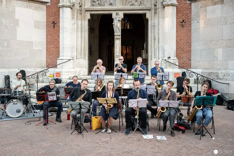 Musik Befreit Abschlusskonzert: Aureum Saxophonquartett and Laut und Luisa Big Band Performance