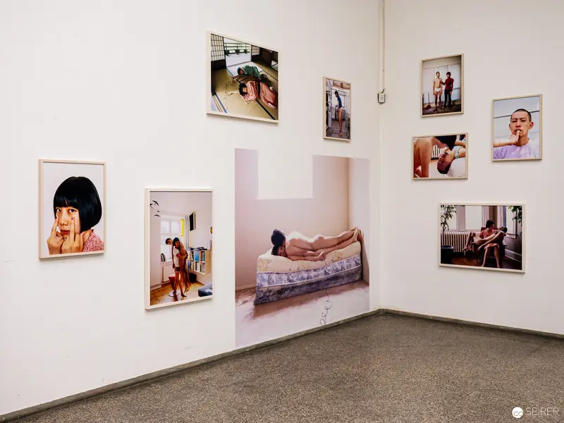 Exhibition View of Intimate Photographic Portraits at FOTO WIEN 2022