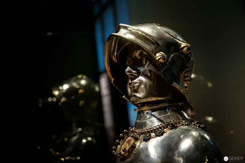 Renaissance Armor Sculpture at "Iron Men" Exhibition, Kunsthistorisches Museum Wien