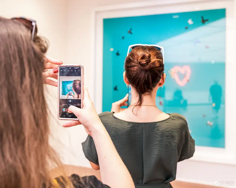 Documenting Art at Heidi Horten Collection "Open" Exhibition in Vienna