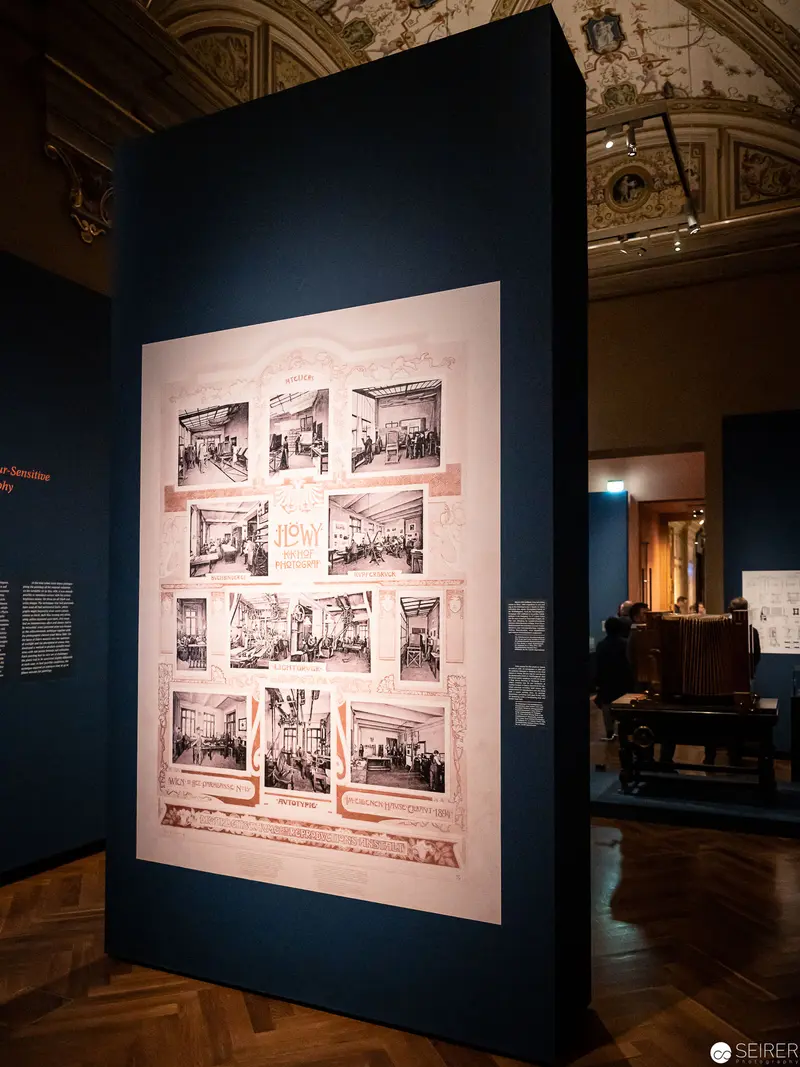 Archival Display of Black-and-White Photographs at Kunsthistorisches Museum Wien