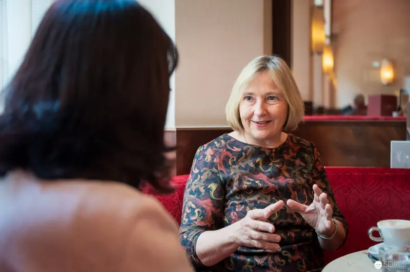 Ute Krause and Janett Cernohuby in Conversation at Interview Session