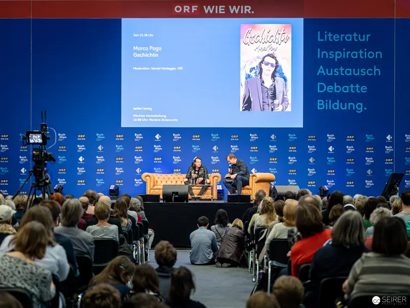 ORF Wie Wir Literature Event: Marco Page Book Presentation and Panel Discussion