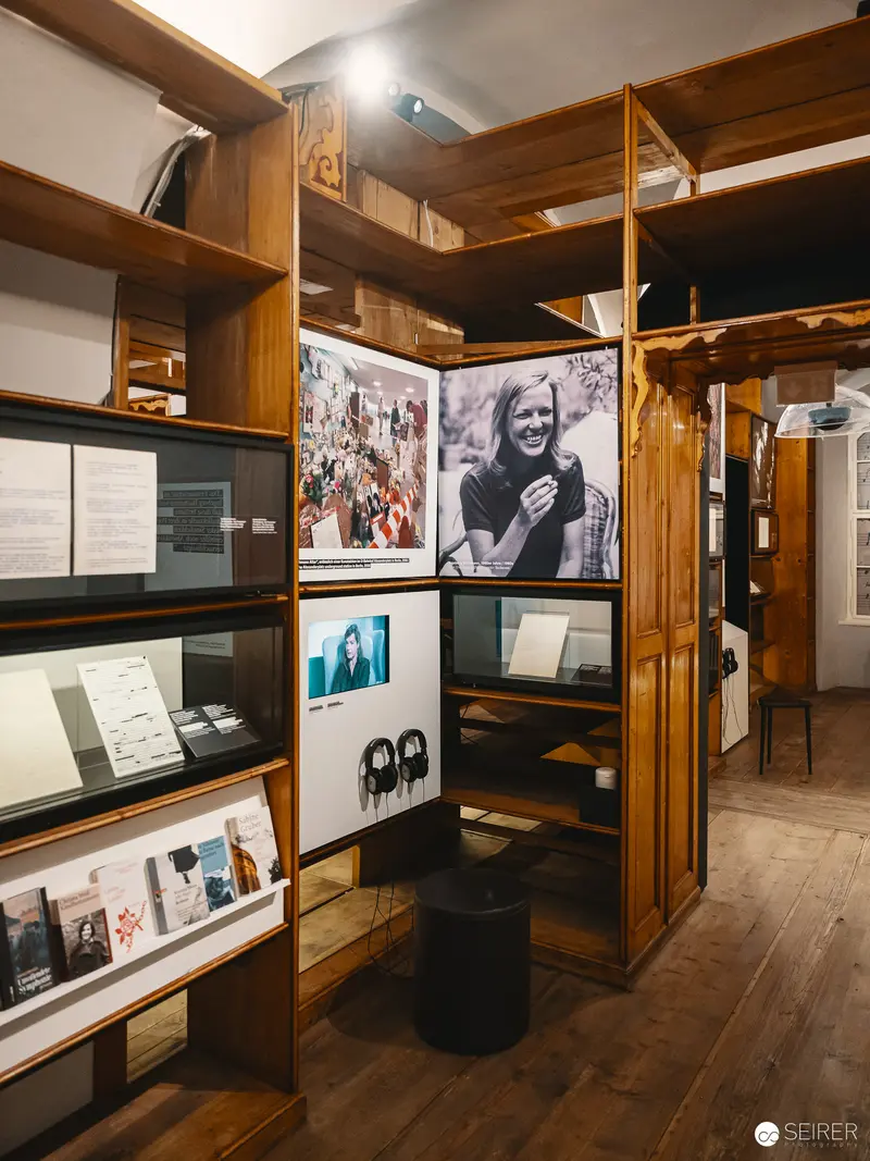 Ingeborg Bachmann Exhibition at Literaturmuseum Wien, December 2022