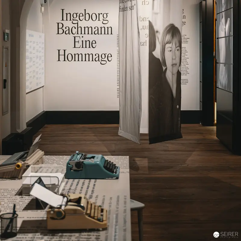 Ingeborg Bachmann Homage Exhibition at Vienna Literature Museum