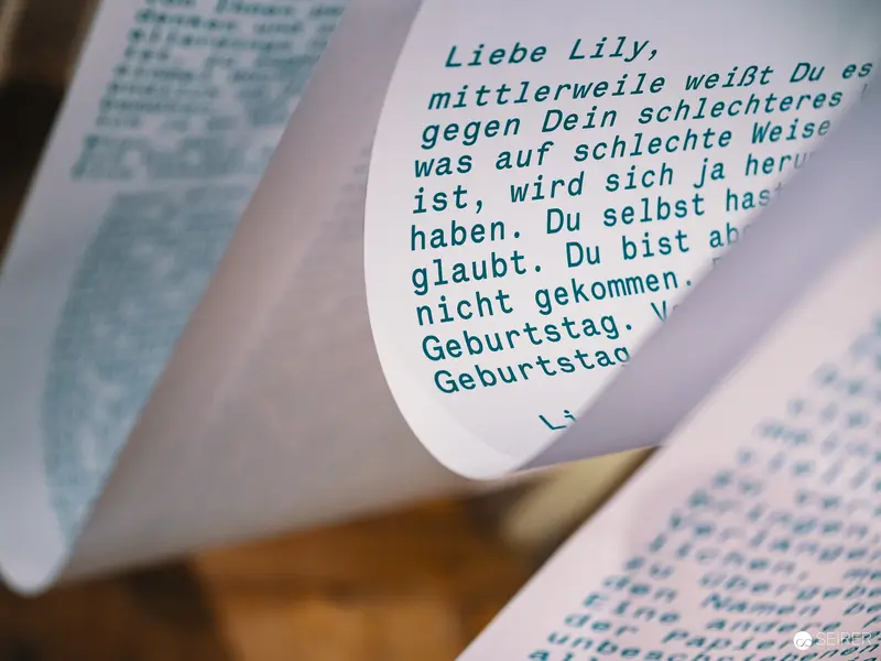 Intimate Letter Fragment Revealing Personal Message to Lily