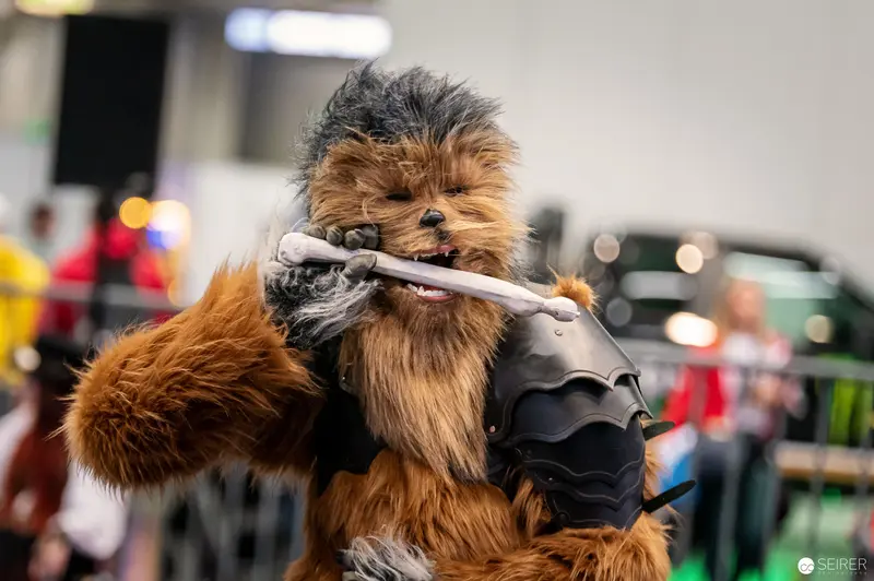 Chewbacca Cosplay with Armor at Vienna ComicCon 2022