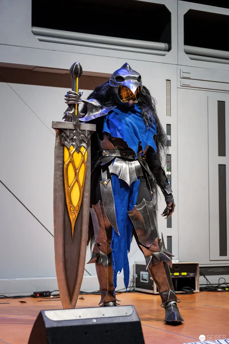Armored Knight Cosplay at Vienna ComicCon 2022 Championship