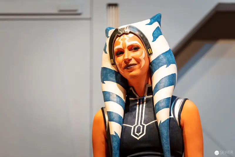 Ahsoka Tano Cosplayer at Vienna ComicCon 2022 Cosplay Central Championship