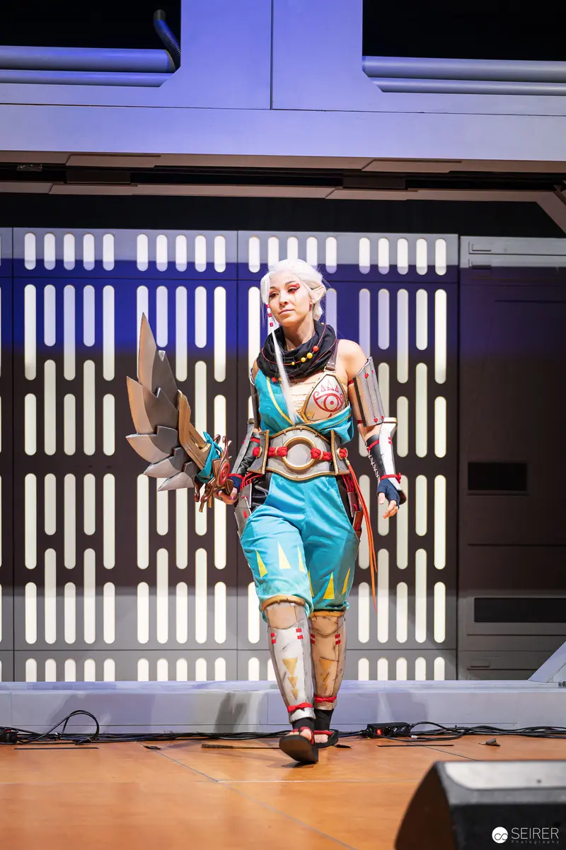Cosplay Central Crown Championship Contestant in Stylized Performance Costume at VIECC 2022