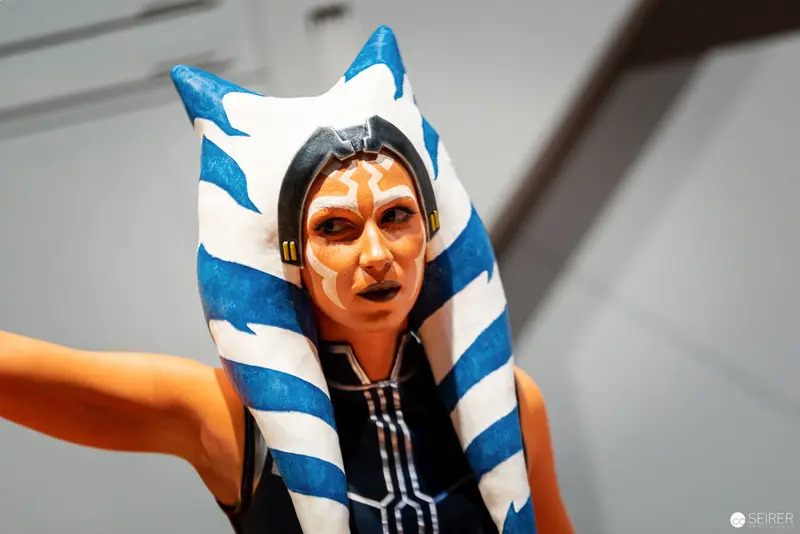 Ahsoka Tano Cosplay at Vienna ComicCon 2022: Distinctive Star Wars Character Portrayal