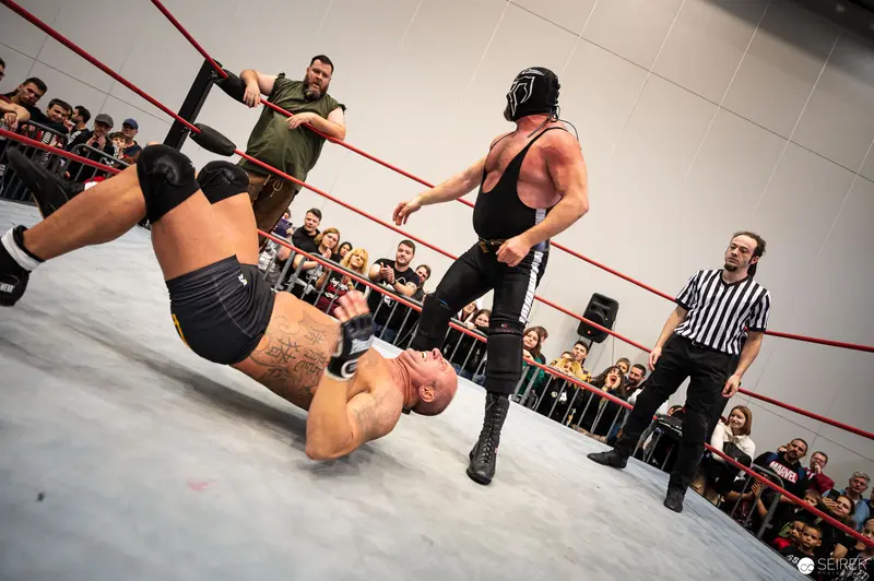 Watschclub Wrestlers Clash at Vienna ComicCon 2022 Wrestling Ring