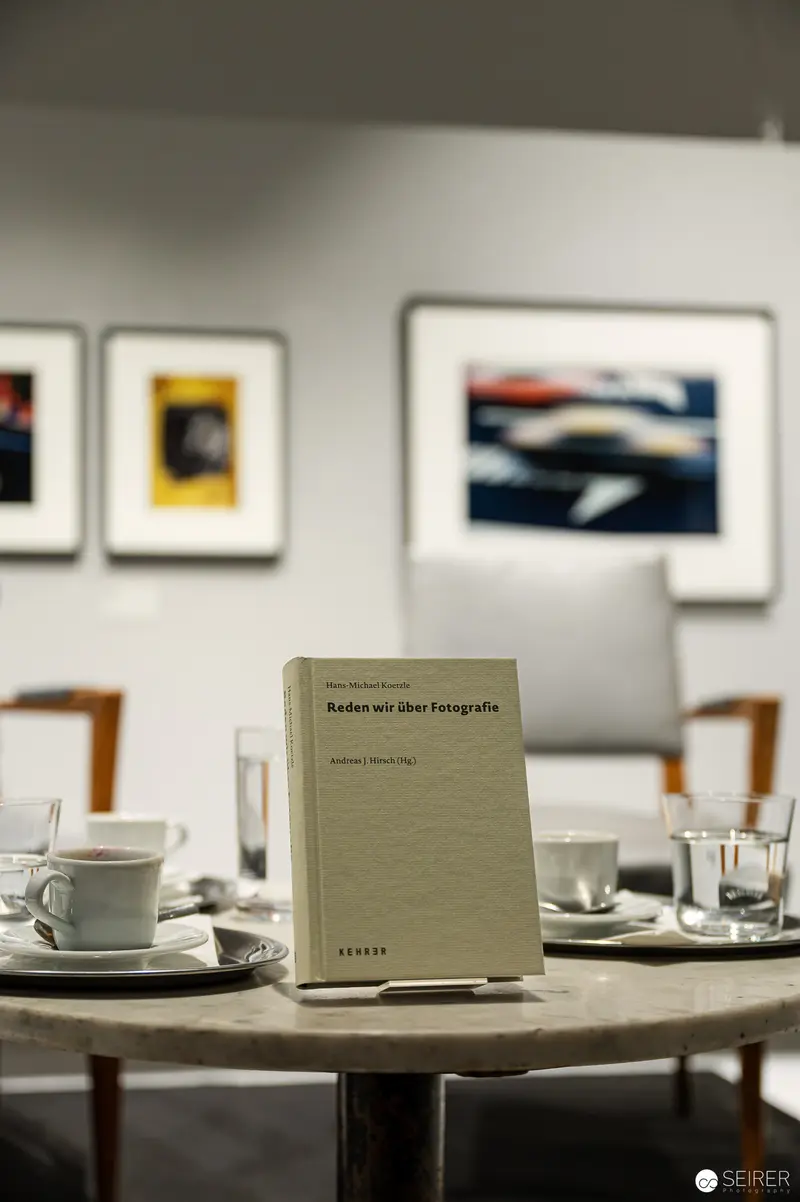 Hans-Michael Koetzle's Book Presentation at Gallery Book and Coffee Setting