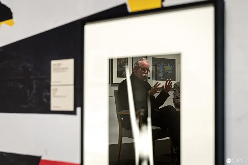 Hans-Michael Koetzle Discussing Photography at Westlicht Gallery Exhibition