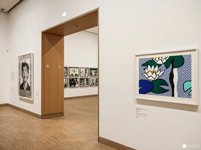 Contemporary Printmaking Installation View at Albertina Modern, Vienna