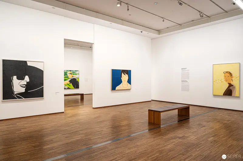 Alex Katz Exhibition Views at Albertina Wien: Modernist Portrait Gallery