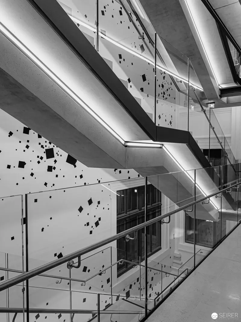 Esther Stocker's "Galaxie": Architectural Abstraction in Black and White