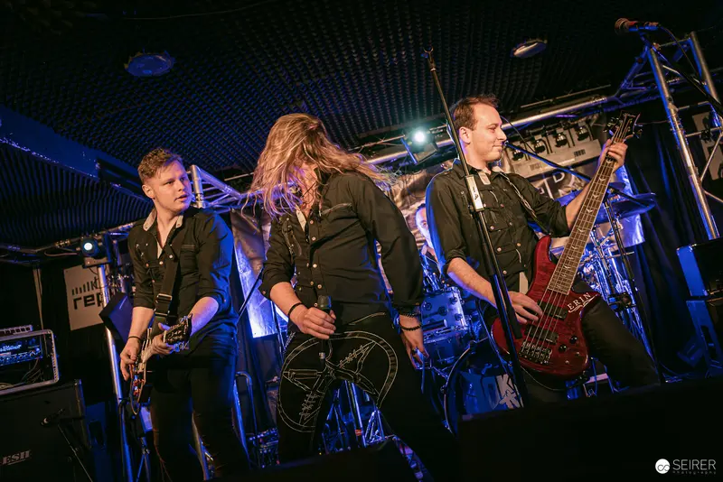 Replugged Band Performing with Intense Energy at Vienna Venue