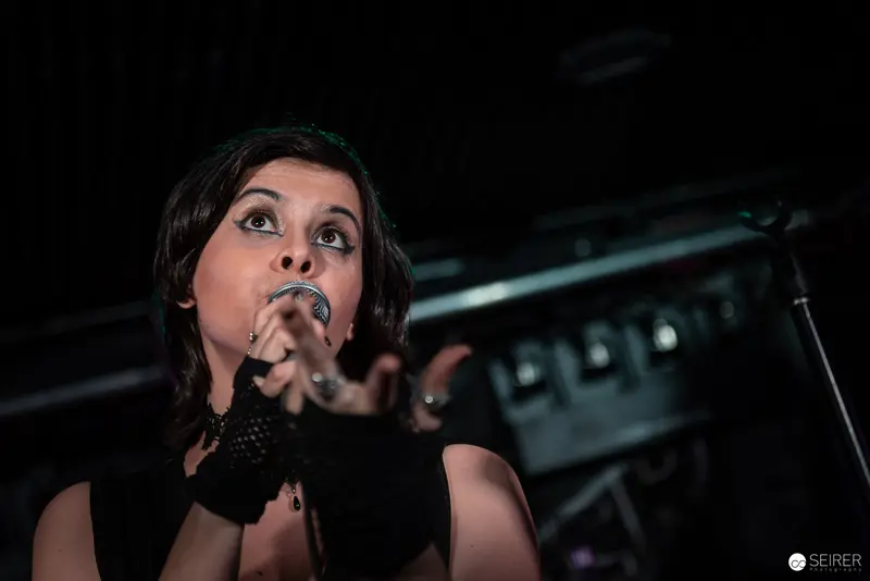 Extreme Mind Vocalist Performing Intense Microphone Performance at Replugged