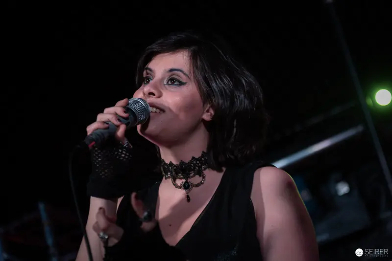 Extreme Mind Vocalist Performing Intense Stage Performance at Replugged