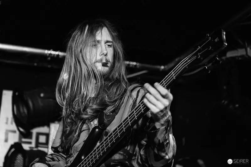 Extreme Mind Bassist Performing Intense Live Set at Replugged
