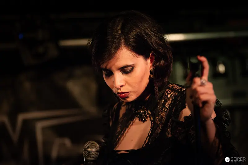 Nightmarcher Performing Intense Vocal Performance at Replugged Vienna