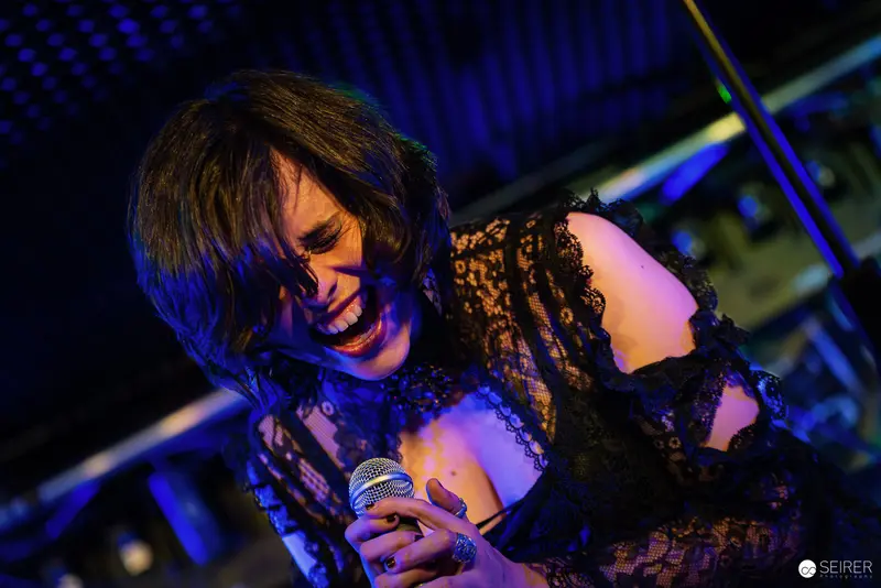 Nightmarcher Performing with Passionate Intensity at Replugged Vienna