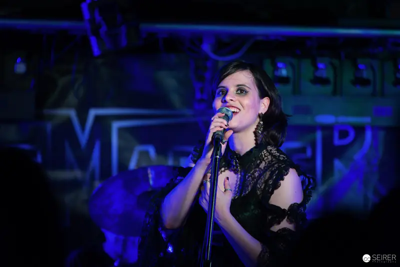 Nightmarcher Performing Intense Vocal Set at Replugged Vienna