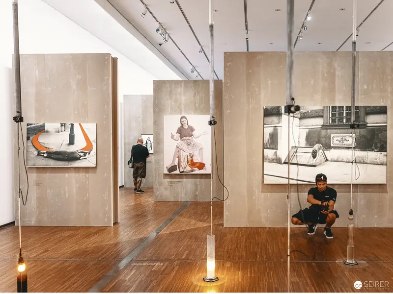 VALIE EXPORT Exhibition at Albertina: Photographic Installations Exploring Female Identity
