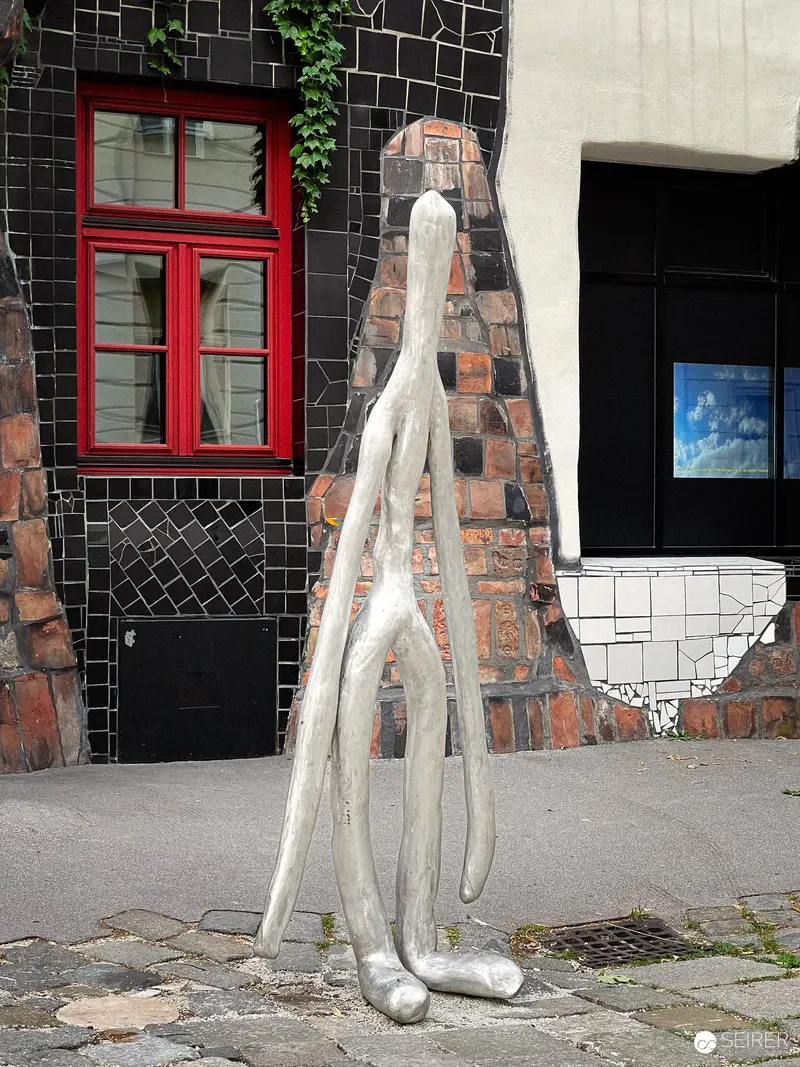 Ethereal Sculptural Installation at Kunst Haus Wien Urban Exterior