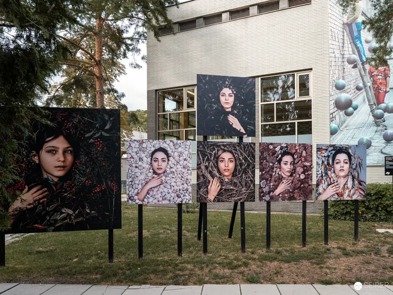 La Gacilly Baden Festival: Photographic Portraits Exploring Oriental Feminine Identities