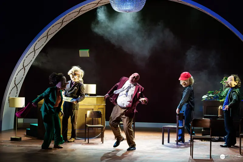 Theaterprobe "Der zerbrochene Krug" Kammerspiele 2023