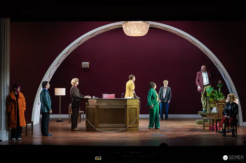 Theaterprobe "Der zerbrochene Krug" Kammerspiele 2023