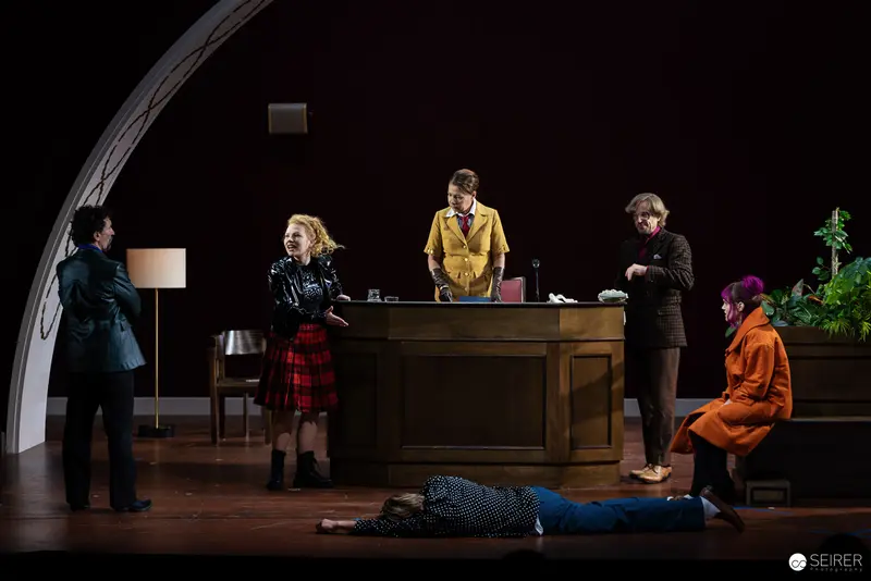 Theaterprobe "Der zerbrochene Krug" Kammerspiele 2023