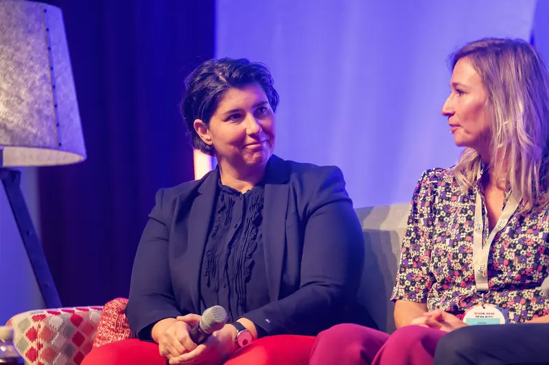 Health & Mind Festival Panel Discussion with Two Women Speakers