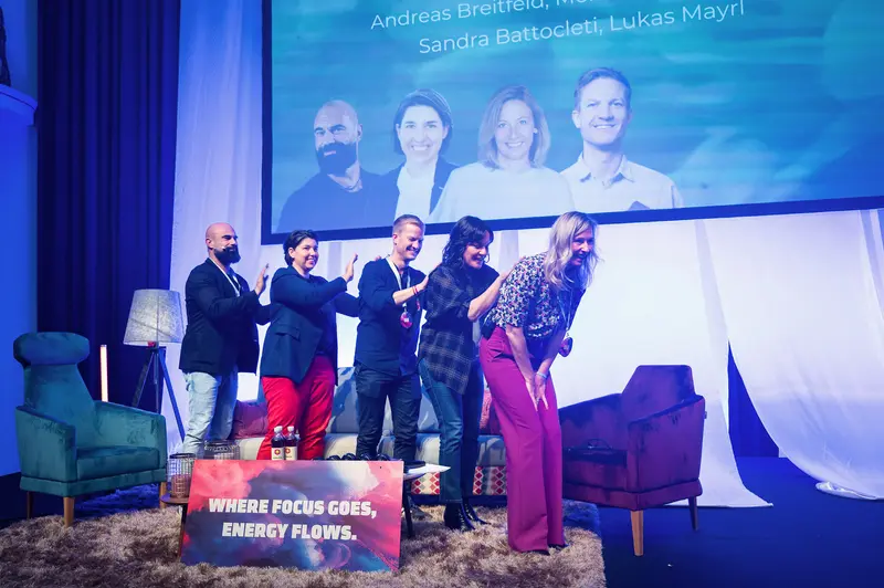 Health & Mind Festival Speakers Energize Stage with Dynamic Poses
