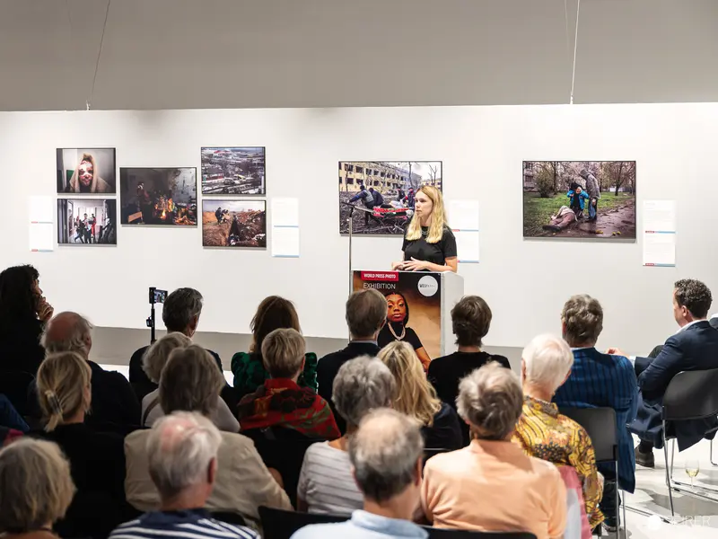 World Press Photo 2023 Exhibition Opening with Curator Julia Kozakiewicz at Westlicht, Vienna