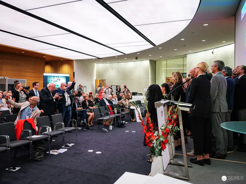 Global Peace Photo Award 2023 Presentation at Austrian Parliament with Award Winners