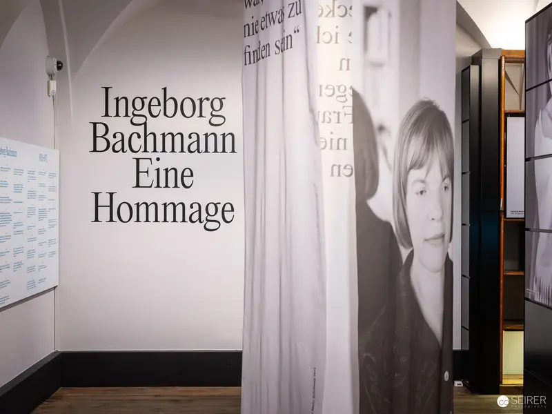 Ingeborg Bachmann Exhibition View: Literary Homage in Vienna