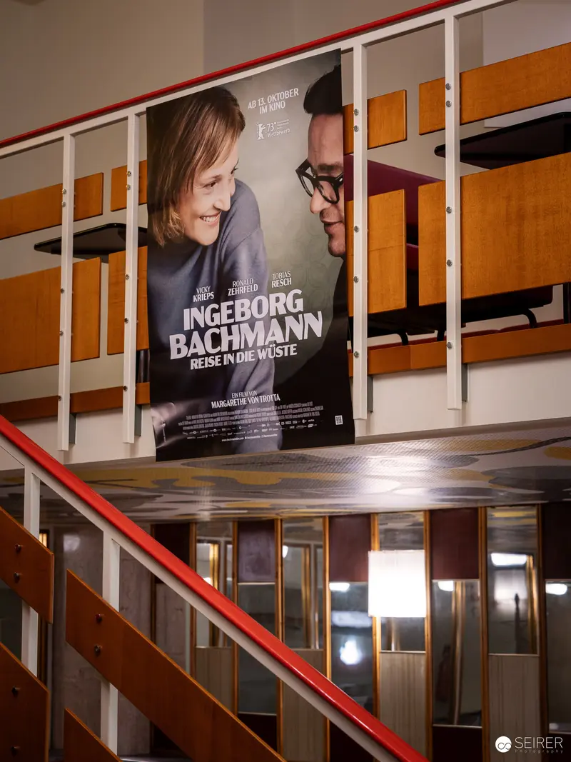 Movie Poster for Ingeborg Bachmann - Reise in die Wüste at Vienna Exhibition